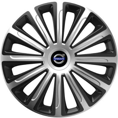 KRYTY KOLIES PRE VOLVO 15" TREND silver/black 4ks